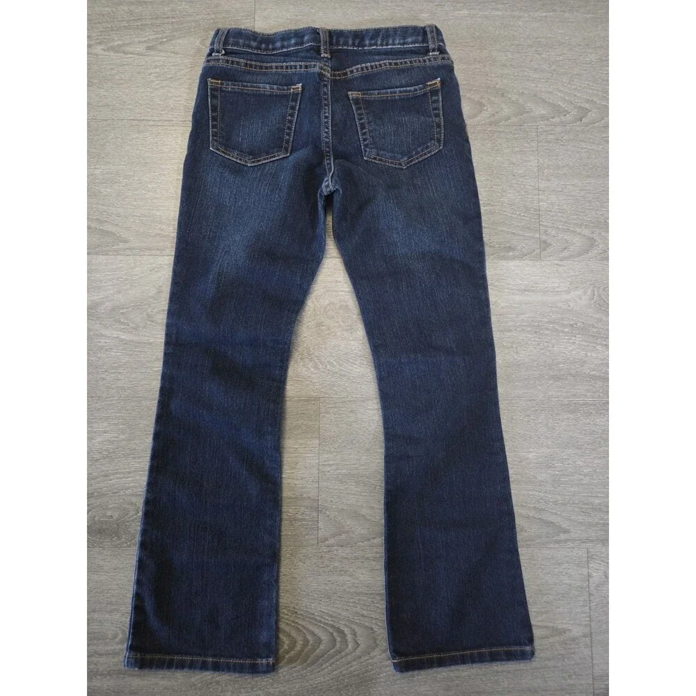 The Children's Place Bootcut Jeans Girls Size 10 Blue Denim Stretch